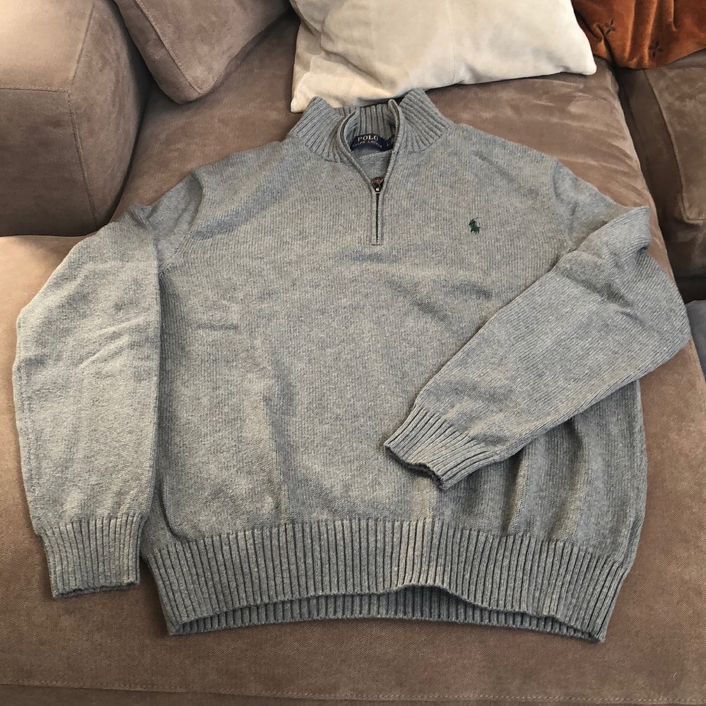 Polo Ralph Lauren Mens quarter zip sweater